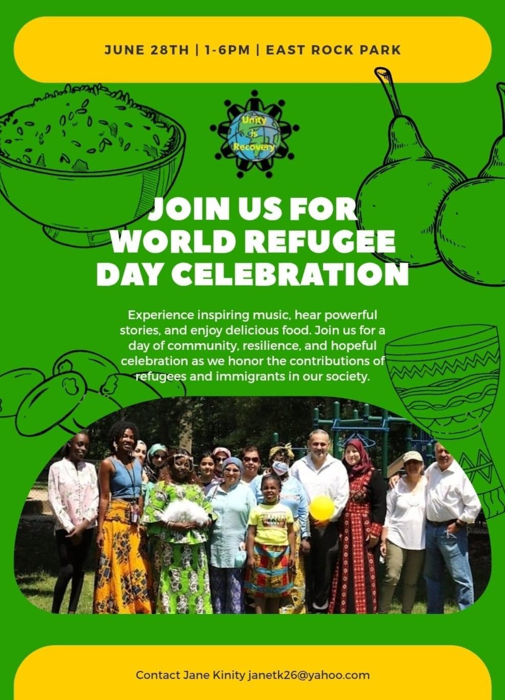 Join Us For World Refugee Celebration